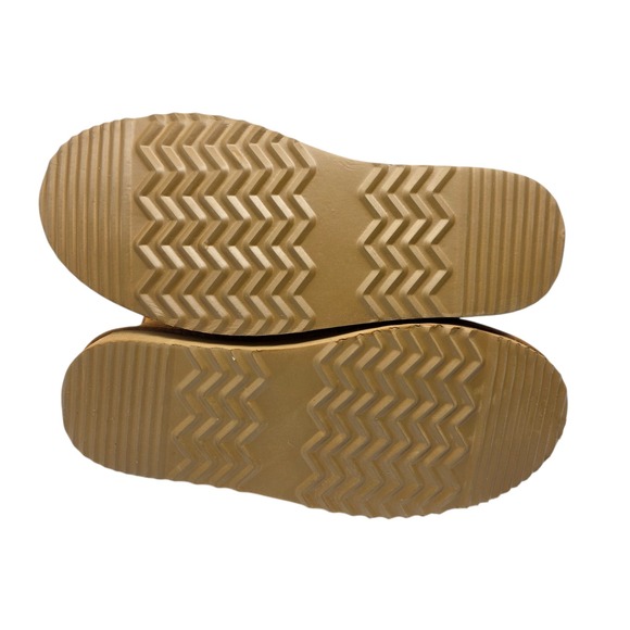 AUSLAND Women's Classic Winter Snow‎ Boots Brown Suede Fur Lined Tall 9.5 - Picture 7 of 9